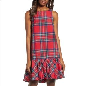 Vineyard Vines Amelia Jolly Plaid Swing Dress Sz 8